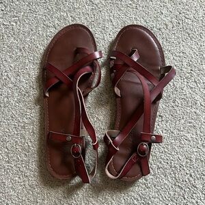 American Eagle Strappy Sandals size 8